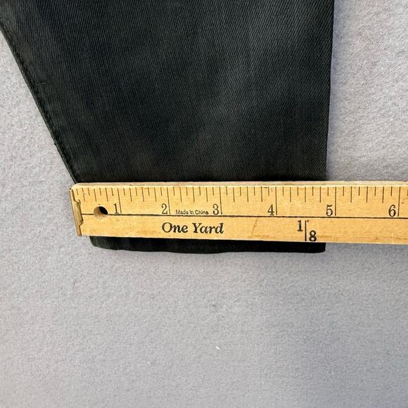 EUC Joe's Pant Women's 27 (4) Olive Green Coated Denim Skinny Leg Mid Rise EUC - Picture 14 of 14